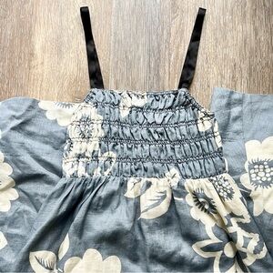 Anthropologie Moulinette Soeurs linen maxi dress